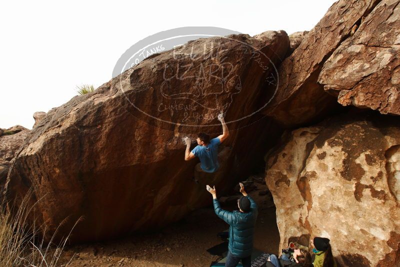 Bouldering in Hueco Tanks on 12/21/2018 with Blue Lizard Climbing and Yoga

Filename: SRM_20181221_1500460.jpg
Aperture: f/7.1
Shutter Speed: 1/250
Body: Canon EOS-1D Mark II
Lens: Canon EF 16-35mm f/2.8 L