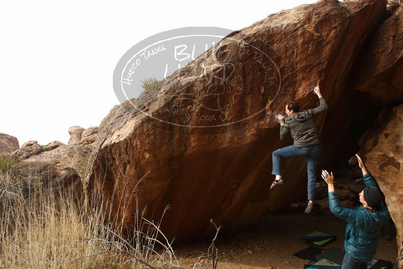 Bouldering in Hueco Tanks on 12/21/2018 with Blue Lizard Climbing and Yoga

Filename: SRM_20181221_1502550.jpg
Aperture: f/8.0
Shutter Speed: 1/250
Body: Canon EOS-1D Mark II
Lens: Canon EF 16-35mm f/2.8 L