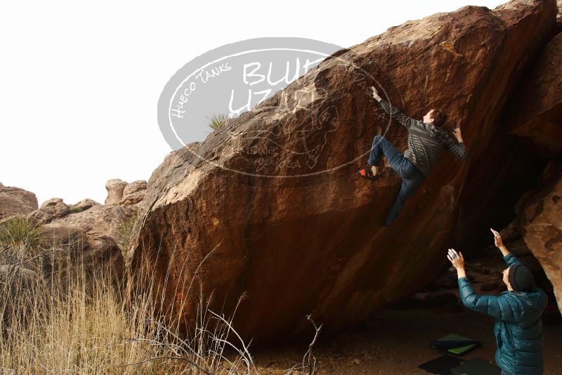 Bouldering in Hueco Tanks on 12/21/2018 with Blue Lizard Climbing and Yoga

Filename: SRM_20181221_1503020.jpg
Aperture: f/8.0
Shutter Speed: 1/250
Body: Canon EOS-1D Mark II
Lens: Canon EF 16-35mm f/2.8 L