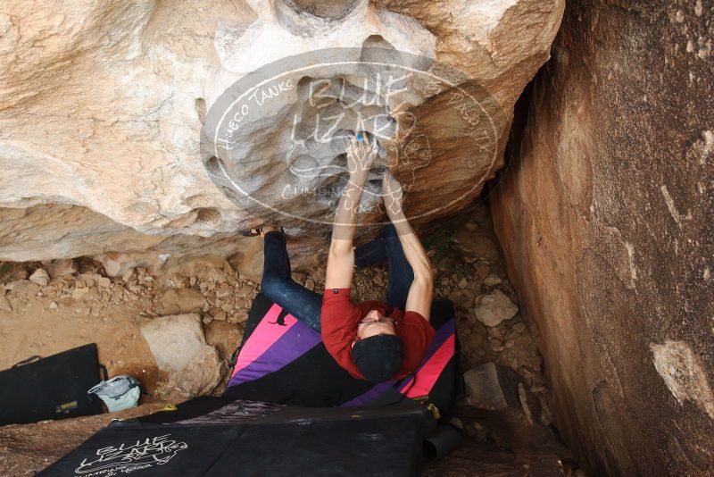 Bouldering in Hueco Tanks on 12/21/2018 with Blue Lizard Climbing and Yoga

Filename: SRM_20181221_1519160.jpg
Aperture: f/5.6
Shutter Speed: 1/320
Body: Canon EOS-1D Mark II
Lens: Canon EF 16-35mm f/2.8 L