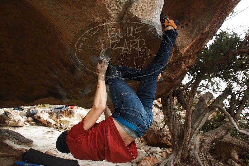 Bouldering in Hueco Tanks on 12/21/2018 with Blue Lizard Climbing and Yoga

Filename: SRM_20181221_1611450.jpg
Aperture: f/7.1
Shutter Speed: 1/250
Body: Canon EOS-1D Mark II
Lens: Canon EF 16-35mm f/2.8 L