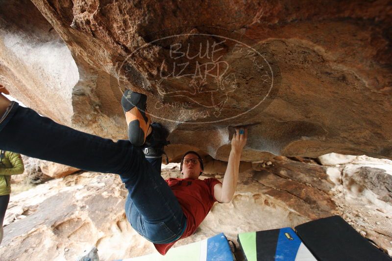 Bouldering in Hueco Tanks on 12/21/2018 with Blue Lizard Climbing and Yoga

Filename: SRM_20181221_1613501.jpg
Aperture: f/5.0
Shutter Speed: 1/250
Body: Canon EOS-1D Mark II
Lens: Canon EF 16-35mm f/2.8 L