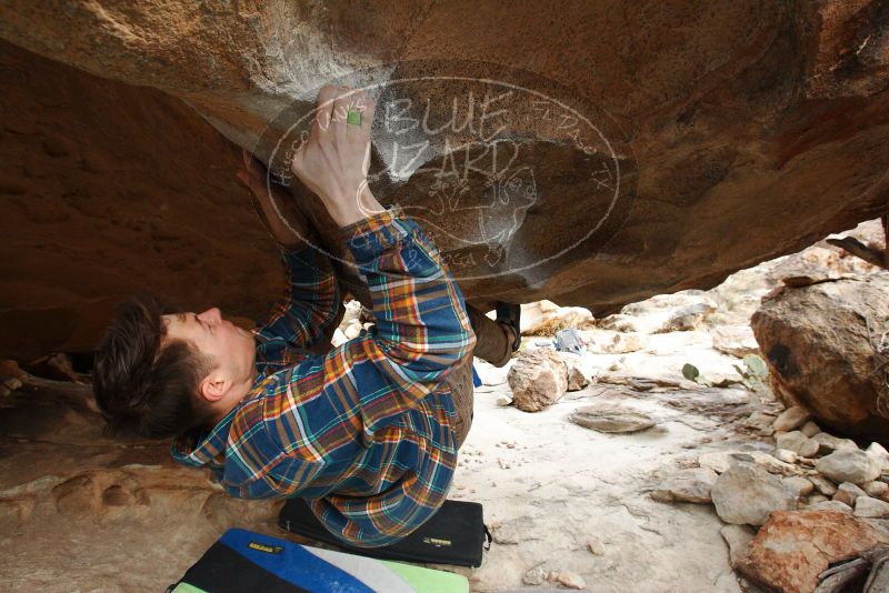 Bouldering in Hueco Tanks on 12/21/2018 with Blue Lizard Climbing and Yoga

Filename: SRM_20181221_1616230.jpg
Aperture: f/5.6
Shutter Speed: 1/250
Body: Canon EOS-1D Mark II
Lens: Canon EF 16-35mm f/2.8 L