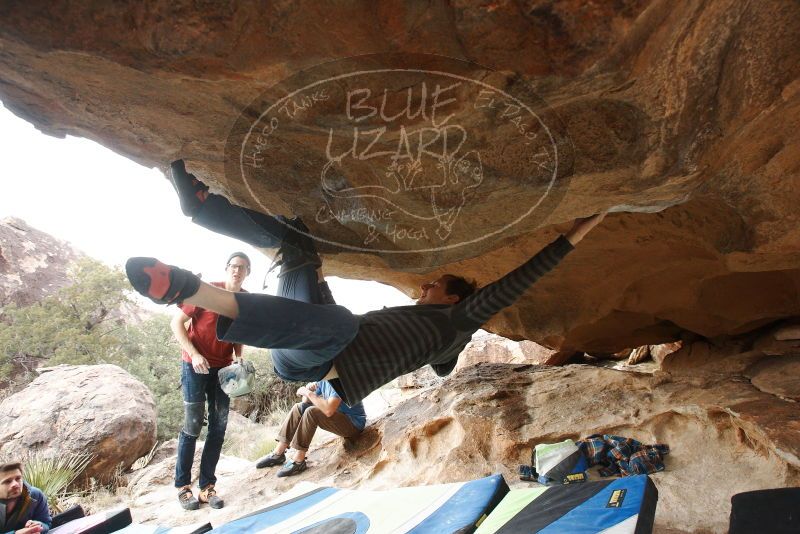 Bouldering in Hueco Tanks on 12/21/2018 with Blue Lizard Climbing and Yoga

Filename: SRM_20181221_1622170.jpg
Aperture: f/5.0
Shutter Speed: 1/250
Body: Canon EOS-1D Mark II
Lens: Canon EF 16-35mm f/2.8 L