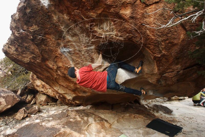 Bouldering in Hueco Tanks on 12/21/2018 with Blue Lizard Climbing and Yoga

Filename: SRM_20181221_1637230.jpg
Aperture: f/5.0
Shutter Speed: 1/250
Body: Canon EOS-1D Mark II
Lens: Canon EF 16-35mm f/2.8 L