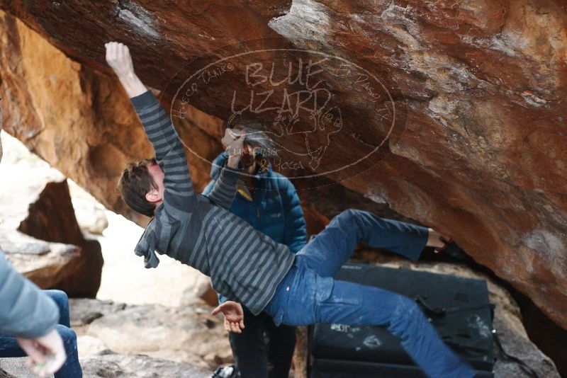 Bouldering in Hueco Tanks on 12/21/2018 with Blue Lizard Climbing and Yoga

Filename: SRM_20181221_1655220.jpg
Aperture: f/2.8
Shutter Speed: 1/250
Body: Canon EOS-1D Mark II
Lens: Canon EF 50mm f/1.8 II