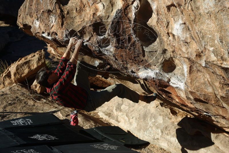 Bouldering in Hueco Tanks on 12/22/2018 with Blue Lizard Climbing and Yoga

Filename: SRM_20181222_1005570.jpg
Aperture: f/4.0
Shutter Speed: 1/800
Body: Canon EOS-1D Mark II
Lens: Canon EF 50mm f/1.8 II