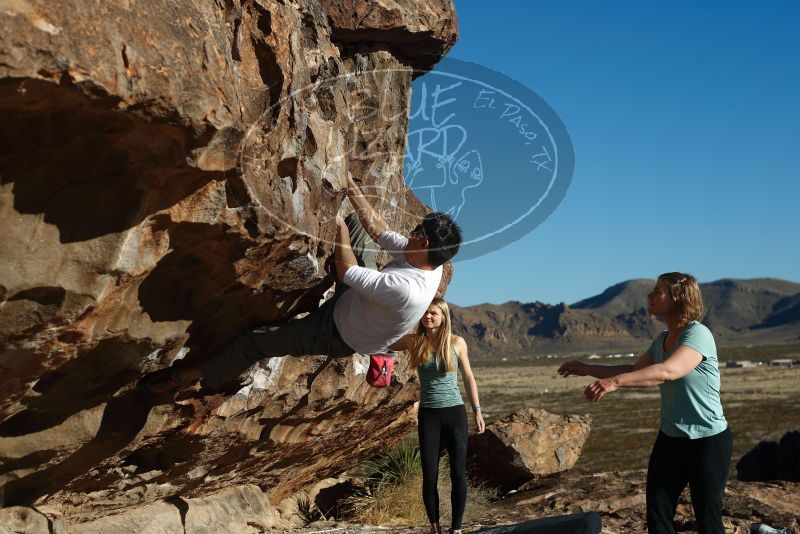 Bouldering in Hueco Tanks on 12/22/2018 with Blue Lizard Climbing and Yoga

Filename: SRM_20181222_1022050.jpg
Aperture: f/4.0
Shutter Speed: 1/1000
Body: Canon EOS-1D Mark II
Lens: Canon EF 50mm f/1.8 II