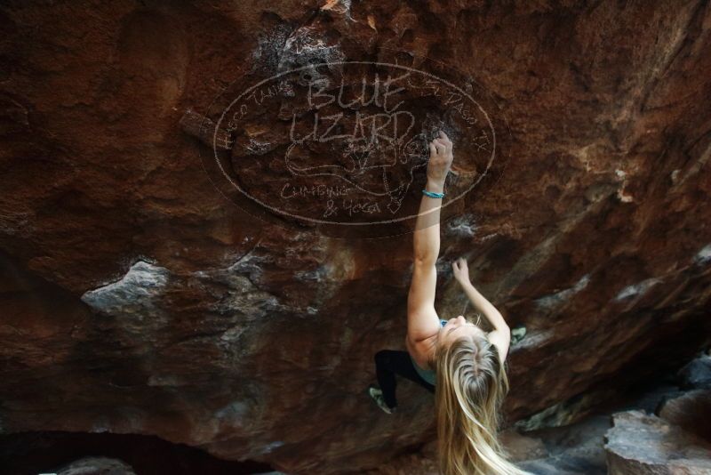 Bouldering in Hueco Tanks on 12/22/2018 with Blue Lizard Climbing and Yoga

Filename: SRM_20181222_1127060.jpg
Aperture: f/2.8
Shutter Speed: 1/160
Body: Canon EOS-1D Mark II
Lens: Canon EF 16-35mm f/2.8 L