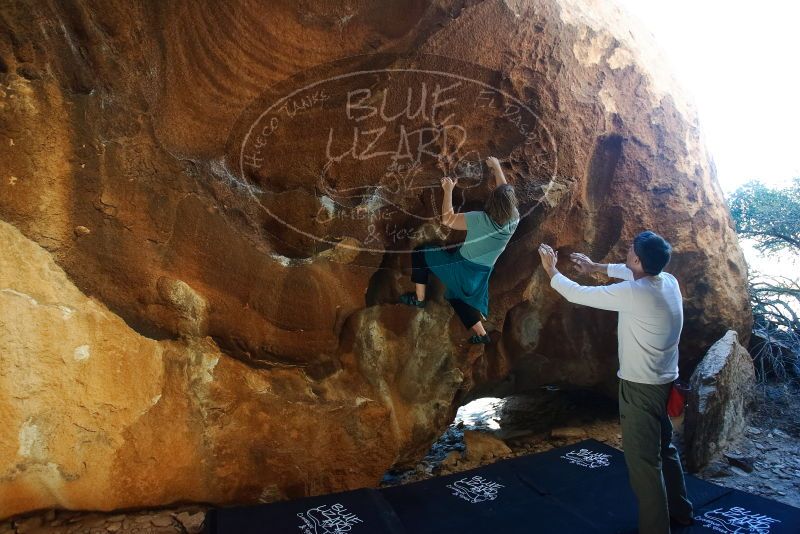 Bouldering in Hueco Tanks on 12/22/2018 with Blue Lizard Climbing and Yoga

Filename: SRM_20181222_1442280.jpg
Aperture: f/4.0
Shutter Speed: 1/160
Body: Canon EOS-1D Mark II
Lens: Canon EF 16-35mm f/2.8 L