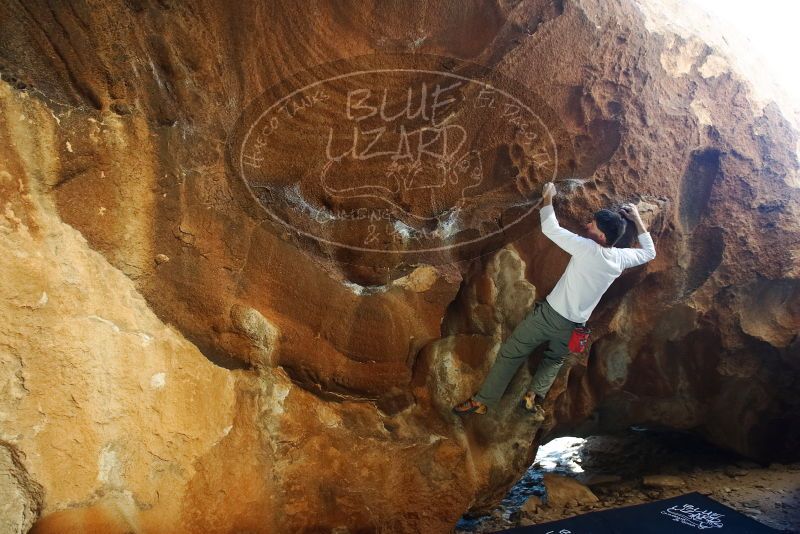 Bouldering in Hueco Tanks on 12/22/2018 with Blue Lizard Climbing and Yoga

Filename: SRM_20181222_1444290.jpg
Aperture: f/4.0
Shutter Speed: 1/125
Body: Canon EOS-1D Mark II
Lens: Canon EF 16-35mm f/2.8 L