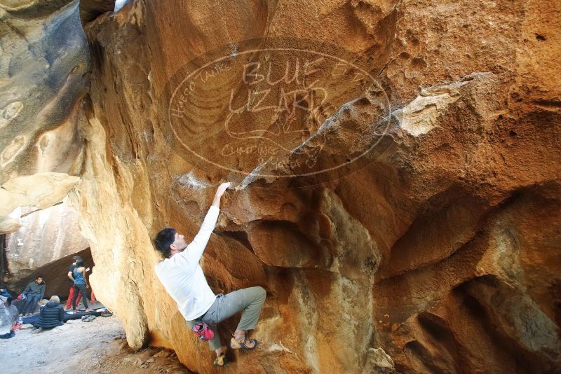 Bouldering in Hueco Tanks on 12/22/2018 with Blue Lizard Climbing and Yoga

Filename: SRM_20181222_1449120.jpg
Aperture: f/4.0
Shutter Speed: 1/80
Body: Canon EOS-1D Mark II
Lens: Canon EF 16-35mm f/2.8 L