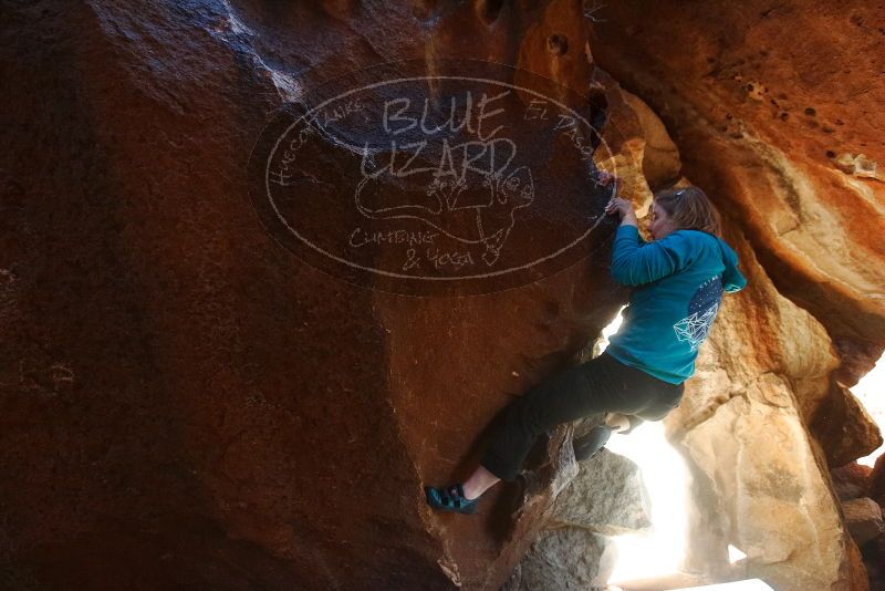 Bouldering in Hueco Tanks on 12/22/2018 with Blue Lizard Climbing and Yoga

Filename: SRM_20181222_1623130.jpg
Aperture: f/4.0
Shutter Speed: 1/200
Body: Canon EOS-1D Mark II
Lens: Canon EF 16-35mm f/2.8 L