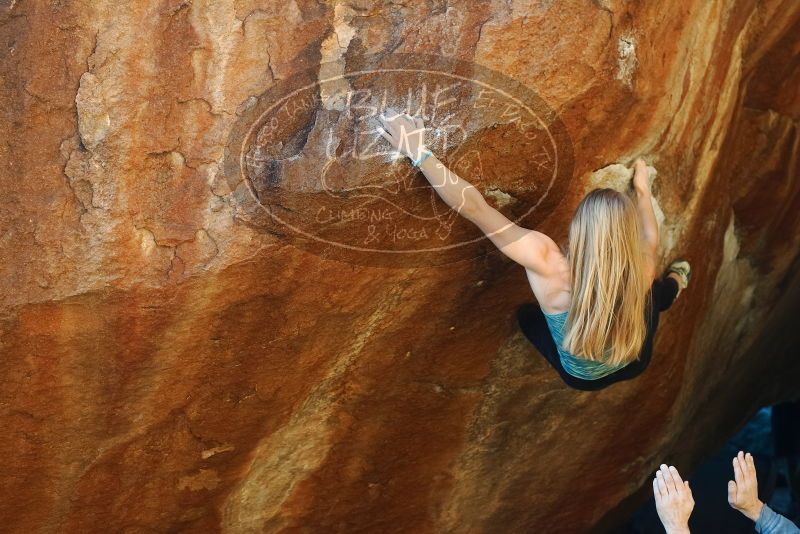 Bouldering in Hueco Tanks on 12/22/2018 with Blue Lizard Climbing and Yoga

Filename: SRM_20181222_1731300.jpg
Aperture: f/3.5
Shutter Speed: 1/400
Body: Canon EOS-1D Mark II
Lens: Canon EF 50mm f/1.8 II