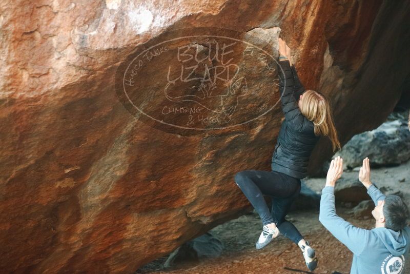 Bouldering in Hueco Tanks on 12/22/2018 with Blue Lizard Climbing and Yoga

Filename: SRM_20181222_1742330.jpg
Aperture: f/2.2
Shutter Speed: 1/250
Body: Canon EOS-1D Mark II
Lens: Canon EF 50mm f/1.8 II