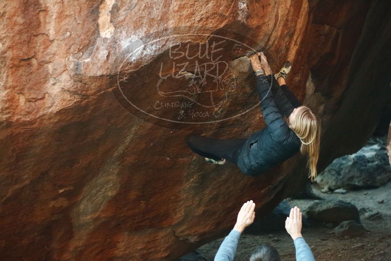 Bouldering in Hueco Tanks on 12/22/2018 with Blue Lizard Climbing and Yoga

Filename: SRM_20181222_1742400.jpg
Aperture: f/2.2
Shutter Speed: 1/320
Body: Canon EOS-1D Mark II
Lens: Canon EF 50mm f/1.8 II