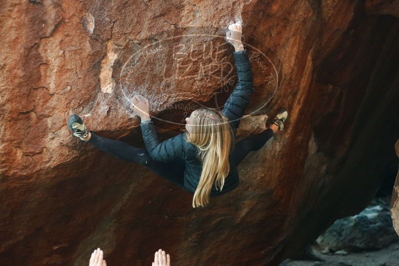 Bouldering in Hueco Tanks on 12/22/2018 with Blue Lizard Climbing and Yoga

Filename: SRM_20181222_1742490.jpg
Aperture: f/2.5
Shutter Speed: 1/400
Body: Canon EOS-1D Mark II
Lens: Canon EF 50mm f/1.8 II