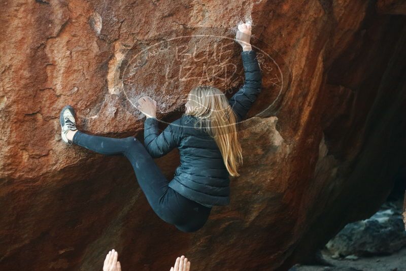 Bouldering in Hueco Tanks on 12/22/2018 with Blue Lizard Climbing and Yoga

Filename: SRM_20181222_1742501.jpg
Aperture: f/2.5
Shutter Speed: 1/400
Body: Canon EOS-1D Mark II
Lens: Canon EF 50mm f/1.8 II