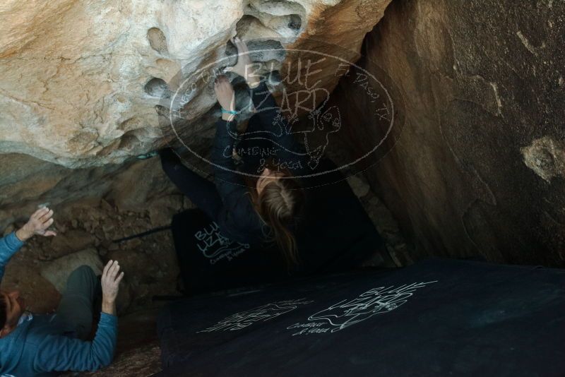 Bouldering in Hueco Tanks on 12/22/2018 with Blue Lizard Climbing and Yoga

Filename: SRM_20181222_1757030.jpg
Aperture: f/4.0
Shutter Speed: 1/160
Body: Canon EOS-1D Mark II
Lens: Canon EF 16-35mm f/2.8 L