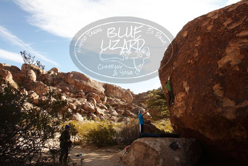 Bouldering in Hueco Tanks on 12/23/2018 with Blue Lizard Climbing and Yoga

Filename: SRM_20181223_1054280.jpg
Aperture: f/8.0
Shutter Speed: 1/400
Body: Canon EOS-1D Mark II
Lens: Canon EF 16-35mm f/2.8 L