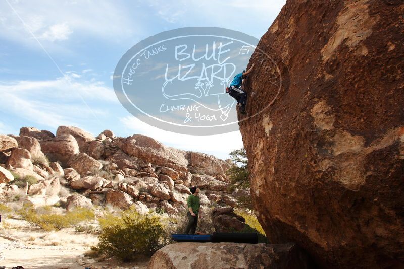 Bouldering in Hueco Tanks on 12/23/2018 with Blue Lizard Climbing and Yoga

Filename: SRM_20181223_1101360.jpg
Aperture: f/5.6
Shutter Speed: 1/500
Body: Canon EOS-1D Mark II
Lens: Canon EF 16-35mm f/2.8 L