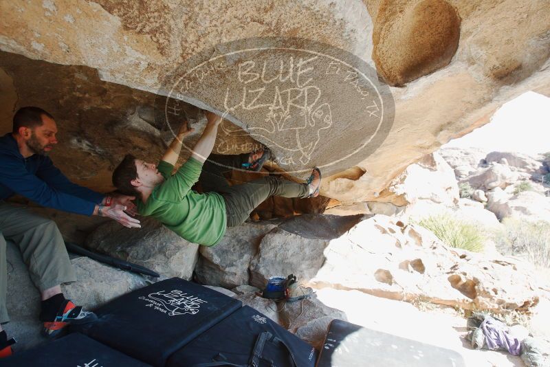 Bouldering in Hueco Tanks on 12/23/2018 with Blue Lizard Climbing and Yoga

Filename: SRM_20181223_1217210.jpg
Aperture: f/5.6
Shutter Speed: 1/250
Body: Canon EOS-1D Mark II
Lens: Canon EF 16-35mm f/2.8 L