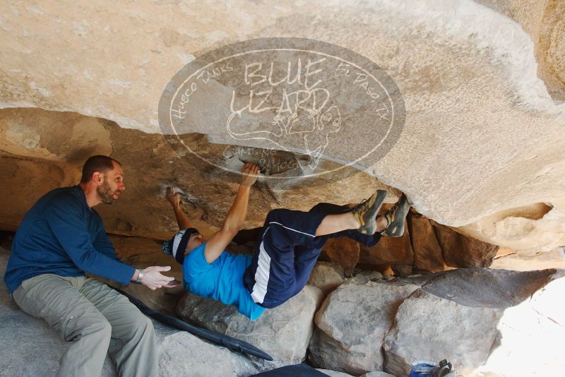 Bouldering in Hueco Tanks on 12/23/2018 with Blue Lizard Climbing and Yoga

Filename: SRM_20181223_1219340.jpg
Aperture: f/5.6
Shutter Speed: 1/160
Body: Canon EOS-1D Mark II
Lens: Canon EF 16-35mm f/2.8 L