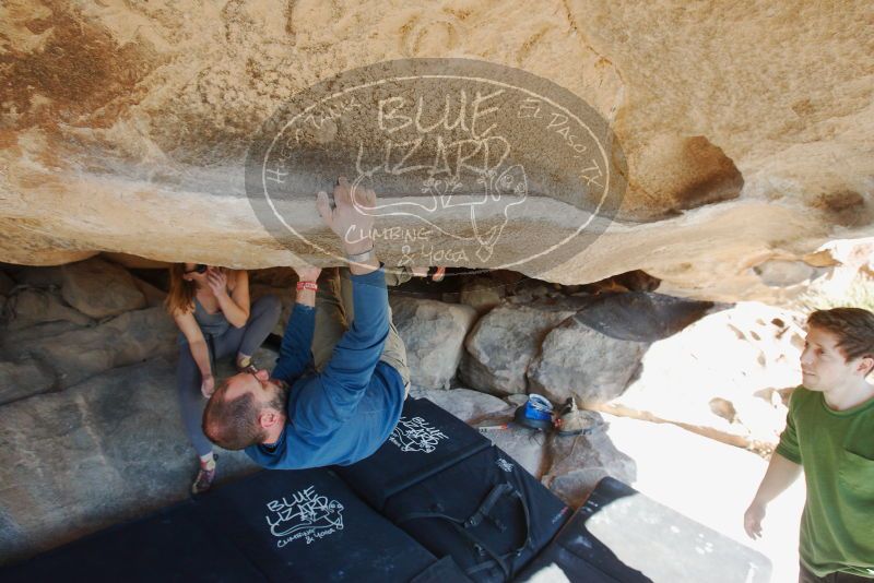 Bouldering in Hueco Tanks on 12/23/2018 with Blue Lizard Climbing and Yoga

Filename: SRM_20181223_1221120.jpg
Aperture: f/5.6
Shutter Speed: 1/200
Body: Canon EOS-1D Mark II
Lens: Canon EF 16-35mm f/2.8 L