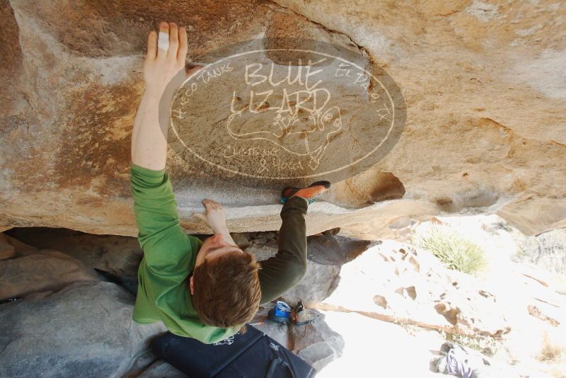 Bouldering in Hueco Tanks on 12/23/2018 with Blue Lizard Climbing and Yoga

Filename: SRM_20181223_1224140.jpg
Aperture: f/5.6
Shutter Speed: 1/200
Body: Canon EOS-1D Mark II
Lens: Canon EF 16-35mm f/2.8 L