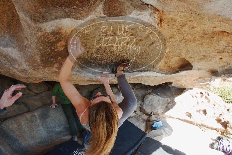 Bouldering in Hueco Tanks on 12/23/2018 with Blue Lizard Climbing and Yoga

Filename: SRM_20181223_1237510.jpg
Aperture: f/5.6
Shutter Speed: 1/250
Body: Canon EOS-1D Mark II
Lens: Canon EF 16-35mm f/2.8 L