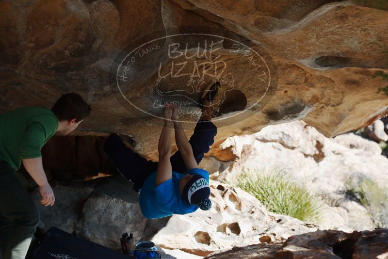 Bouldering in Hueco Tanks on 12/23/2018 with Blue Lizard Climbing and Yoga

Filename: SRM_20181223_1240460.jpg
Aperture: f/4.0
Shutter Speed: 1/640
Body: Canon EOS-1D Mark II
Lens: Canon EF 50mm f/1.8 II