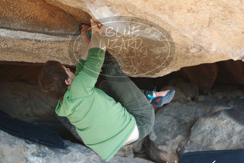 Bouldering in Hueco Tanks on 12/23/2018 with Blue Lizard Climbing and Yoga

Filename: SRM_20181223_1249520.jpg
Aperture: f/4.0
Shutter Speed: 1/200
Body: Canon EOS-1D Mark II
Lens: Canon EF 50mm f/1.8 II