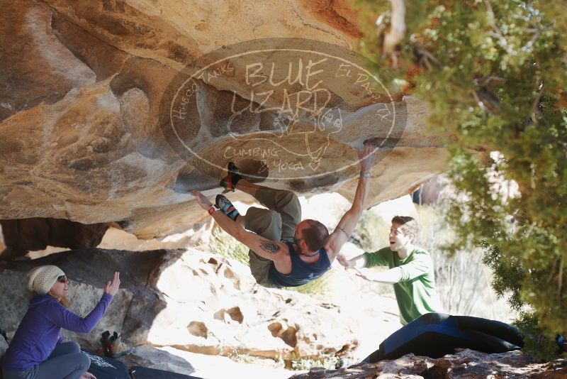 Bouldering in Hueco Tanks on 12/23/2018 with Blue Lizard Climbing and Yoga

Filename: SRM_20181223_1256100.jpg
Aperture: f/4.0
Shutter Speed: 1/320
Body: Canon EOS-1D Mark II
Lens: Canon EF 50mm f/1.8 II