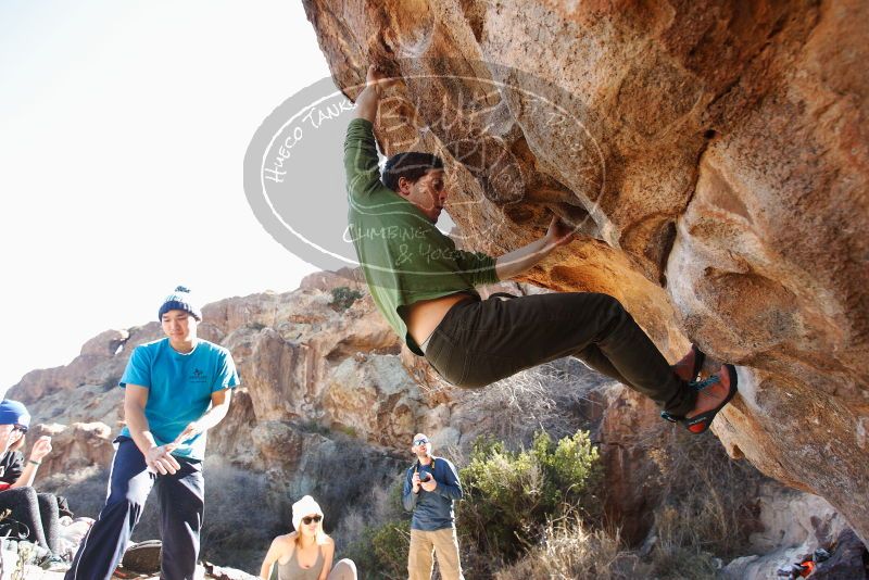 Bouldering in Hueco Tanks on 12/23/2018 with Blue Lizard Climbing and Yoga

Filename: SRM_20181223_1351020.jpg
Aperture: f/4.0
Shutter Speed: 1/800
Body: Canon EOS-1D Mark II
Lens: Canon EF 16-35mm f/2.8 L