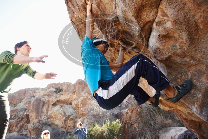 Bouldering in Hueco Tanks on 12/23/2018 with Blue Lizard Climbing and Yoga

Filename: SRM_20181223_1354110.jpg
Aperture: f/4.0
Shutter Speed: 1/640
Body: Canon EOS-1D Mark II
Lens: Canon EF 16-35mm f/2.8 L