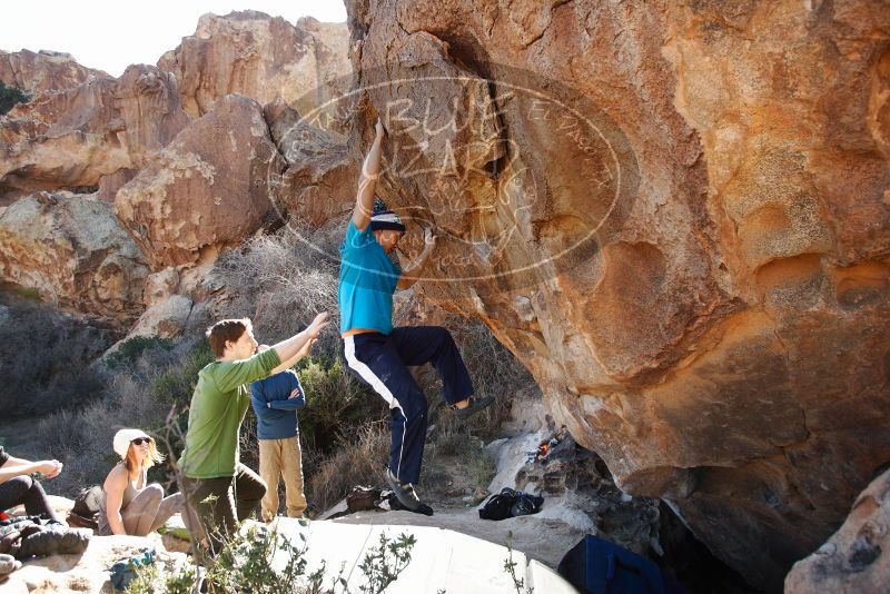 Bouldering in Hueco Tanks on 12/23/2018 with Blue Lizard Climbing and Yoga

Filename: SRM_20181223_1401441.jpg
Aperture: f/4.0
Shutter Speed: 1/500
Body: Canon EOS-1D Mark II
Lens: Canon EF 16-35mm f/2.8 L