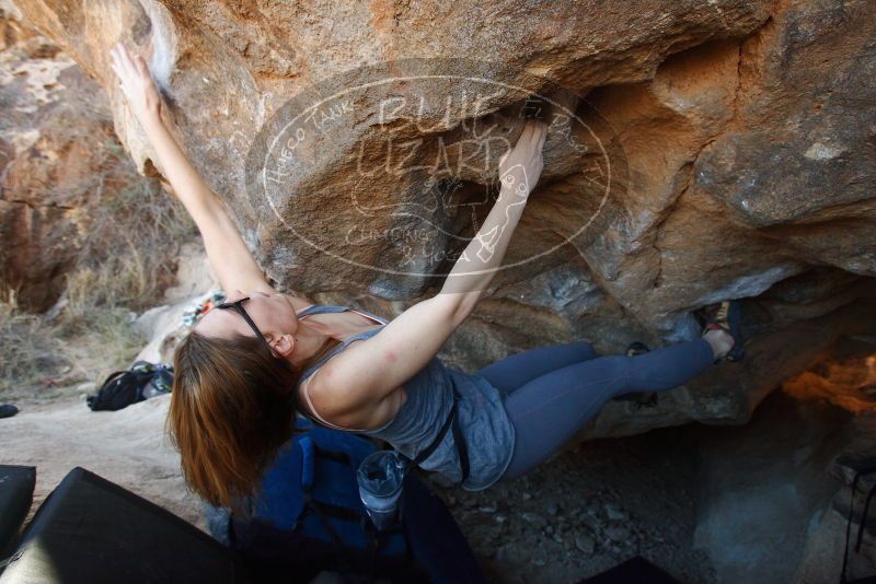 Bouldering in Hueco Tanks on 12/23/2018 with Blue Lizard Climbing and Yoga

Filename: SRM_20181223_1415420.jpg
Aperture: f/4.5
Shutter Speed: 1/320
Body: Canon EOS-1D Mark II
Lens: Canon EF 16-35mm f/2.8 L