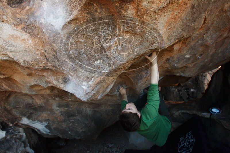 Bouldering in Hueco Tanks on 12/23/2018 with Blue Lizard Climbing and Yoga

Filename: SRM_20181223_1418520.jpg
Aperture: f/5.6
Shutter Speed: 1/320
Body: Canon EOS-1D Mark II
Lens: Canon EF 16-35mm f/2.8 L