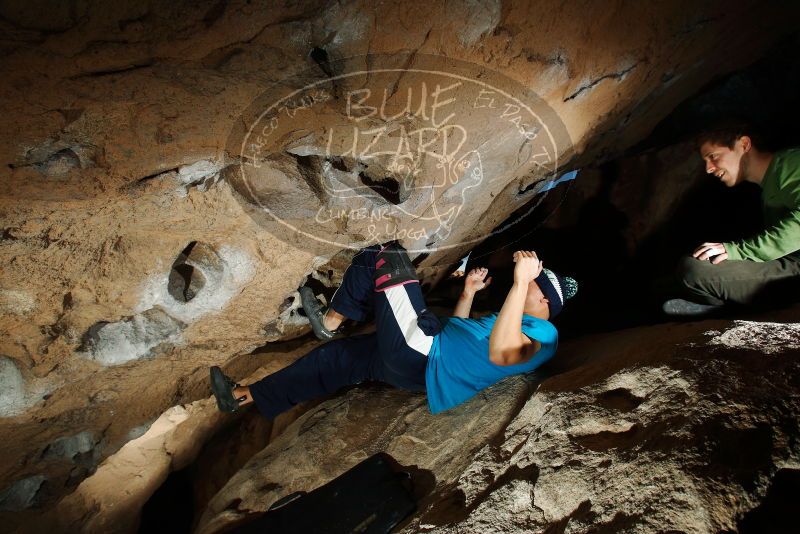 Bouldering in Hueco Tanks on 12/23/2018 with Blue Lizard Climbing and Yoga

Filename: SRM_20181223_1532450.jpg
Aperture: f/8.0
Shutter Speed: 1/250
Body: Canon EOS-1D Mark II
Lens: Canon EF 16-35mm f/2.8 L