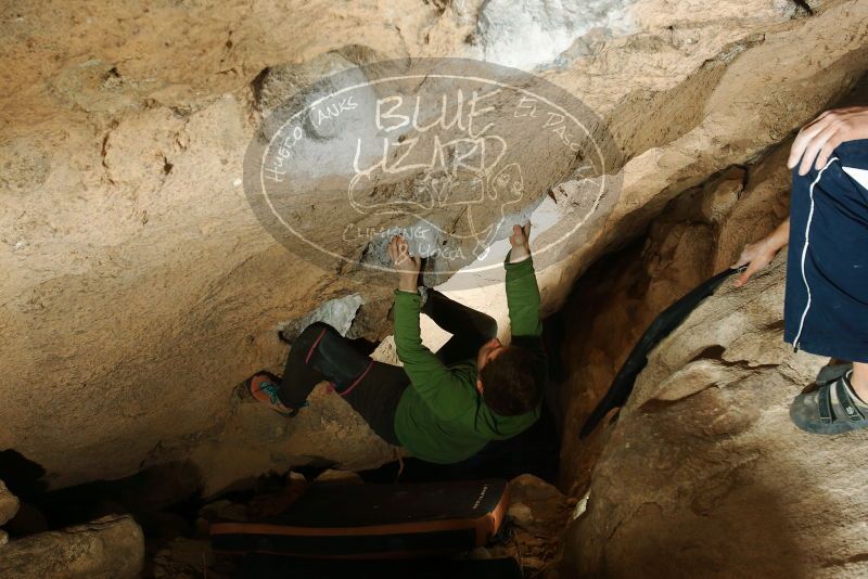 Bouldering in Hueco Tanks on 12/23/2018 with Blue Lizard Climbing and Yoga

Filename: SRM_20181223_1541160.jpg
Aperture: f/8.0
Shutter Speed: 1/250
Body: Canon EOS-1D Mark II
Lens: Canon EF 16-35mm f/2.8 L