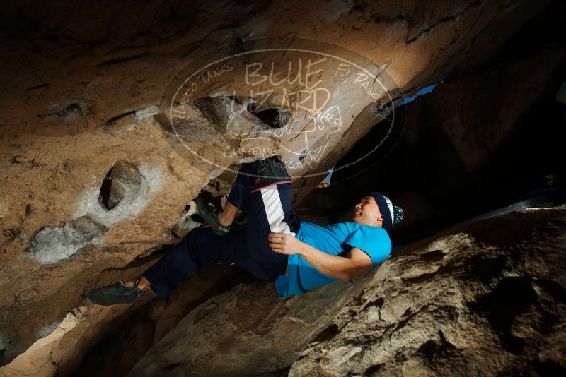 Bouldering in Hueco Tanks on 12/23/2018 with Blue Lizard Climbing and Yoga

Filename: SRM_20181223_1601440.jpg
Aperture: f/8.0
Shutter Speed: 1/320
Body: Canon EOS-1D Mark II
Lens: Canon EF 16-35mm f/2.8 L