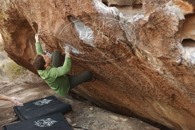 Bouldering in Hueco Tanks on 12/23/2018 with Blue Lizard Climbing and Yoga

Filename: SRM_20181223_1657290.jpg
Aperture: f/2.8
Shutter Speed: 1/320
Body: Canon EOS-1D Mark II
Lens: Canon EF 50mm f/1.8 II