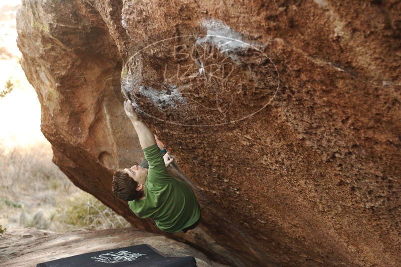 Bouldering in Hueco Tanks on 12/23/2018 with Blue Lizard Climbing and Yoga

Filename: SRM_20181223_1702500.jpg
Aperture: f/2.8
Shutter Speed: 1/250
Body: Canon EOS-1D Mark II
Lens: Canon EF 50mm f/1.8 II