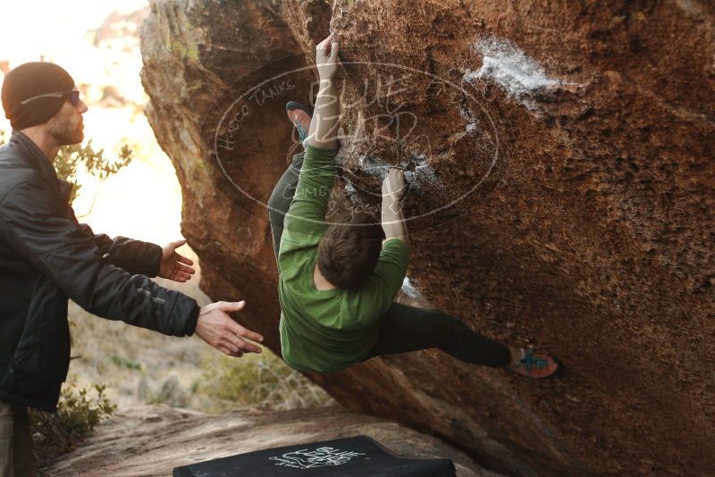 Bouldering in Hueco Tanks on 12/23/2018 with Blue Lizard Climbing and Yoga

Filename: SRM_20181223_1702591.jpg
Aperture: f/2.8
Shutter Speed: 1/400
Body: Canon EOS-1D Mark II
Lens: Canon EF 50mm f/1.8 II