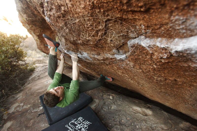 Bouldering in Hueco Tanks on 12/23/2018 with Blue Lizard Climbing and Yoga

Filename: SRM_20181223_1711250.jpg
Aperture: f/4.0
Shutter Speed: 1/200
Body: Canon EOS-1D Mark II
Lens: Canon EF 16-35mm f/2.8 L