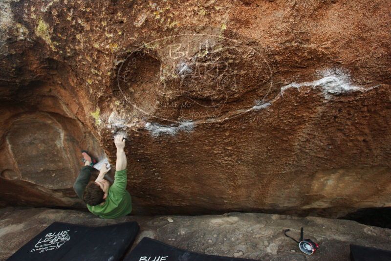 Bouldering in Hueco Tanks on 12/23/2018 with Blue Lizard Climbing and Yoga

Filename: SRM_20181223_1717560.jpg
Aperture: f/4.0
Shutter Speed: 1/250
Body: Canon EOS-1D Mark II
Lens: Canon EF 16-35mm f/2.8 L