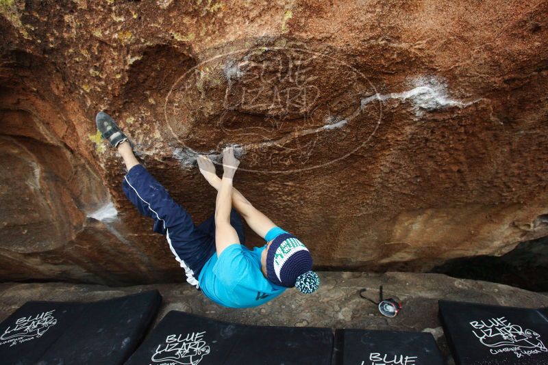 Bouldering in Hueco Tanks on 12/23/2018 with Blue Lizard Climbing and Yoga

Filename: SRM_20181223_1719240.jpg
Aperture: f/4.0
Shutter Speed: 1/250
Body: Canon EOS-1D Mark II
Lens: Canon EF 16-35mm f/2.8 L