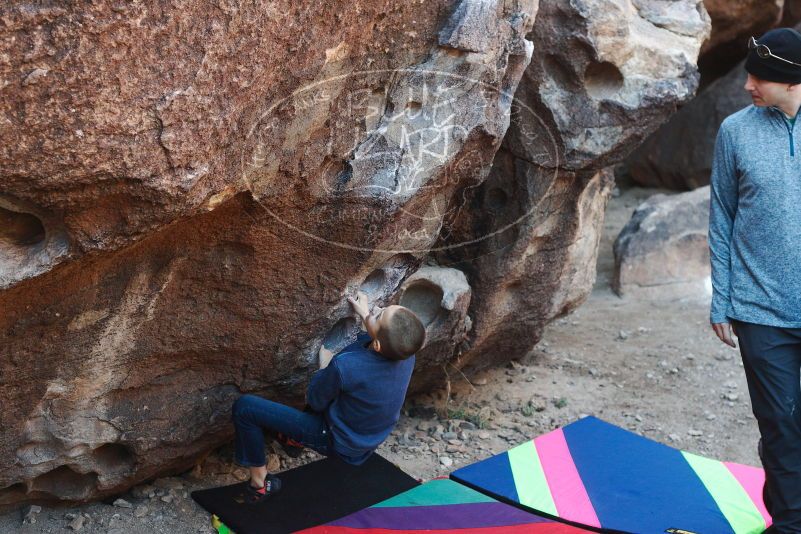 Bouldering in Hueco Tanks on 12/24/2018 with Blue Lizard Climbing and Yoga

Filename: SRM_20181224_1018550.jpg
Aperture: f/4.0
Shutter Speed: 1/250
Body: Canon EOS-1D Mark II
Lens: Canon EF 50mm f/1.8 II