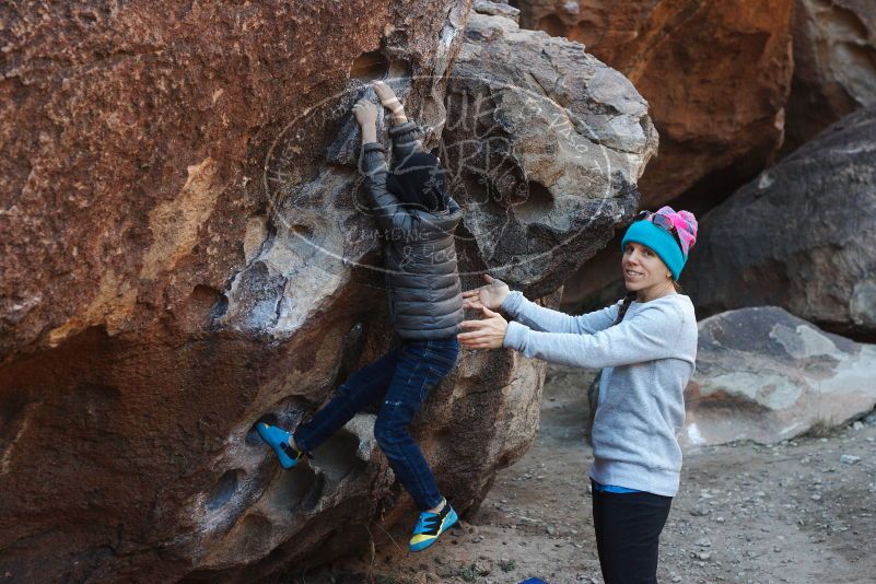 Bouldering in Hueco Tanks on 12/24/2018 with Blue Lizard Climbing and Yoga

Filename: SRM_20181224_1027060.jpg
Aperture: f/4.0
Shutter Speed: 1/400
Body: Canon EOS-1D Mark II
Lens: Canon EF 50mm f/1.8 II