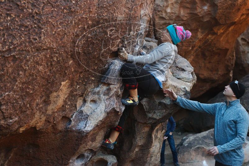 Bouldering in Hueco Tanks on 12/24/2018 with Blue Lizard Climbing and Yoga

Filename: SRM_20181224_1028340.jpg
Aperture: f/4.0
Shutter Speed: 1/400
Body: Canon EOS-1D Mark II
Lens: Canon EF 50mm f/1.8 II